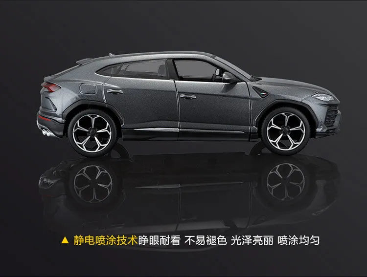 Bburago 1:24 Lamborghini Urus Red Model Super Alloy Car Die Cast Sports Car Collection Toy Luxury Vehicle Boy Birthday Gift