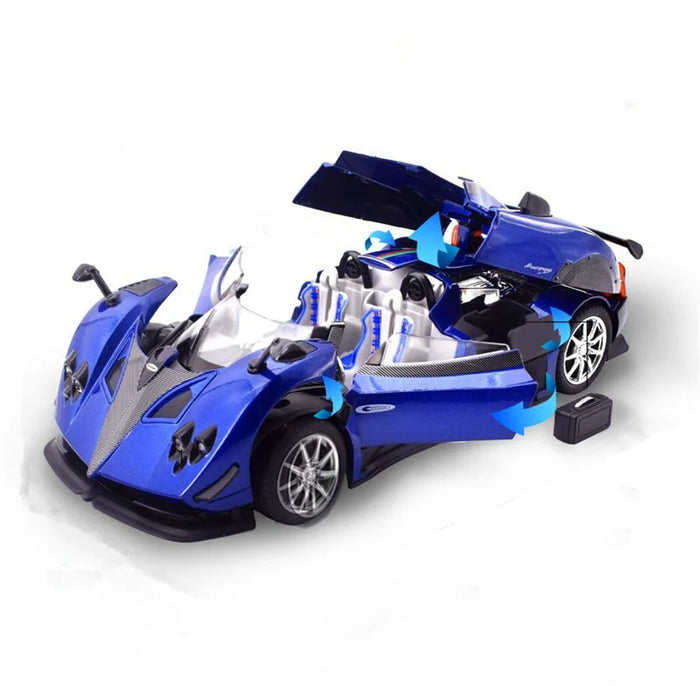 1:24 Pagani Zonda HP Barchetta Alloy Concept Sports Car Model Diecasts Metal Racing Vehicles Car Model Sound Light Kids Toy Gift
