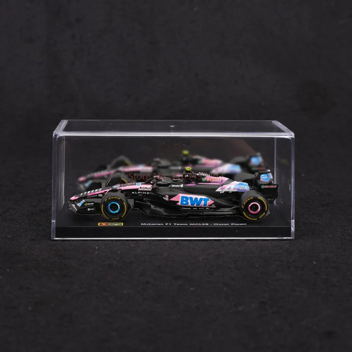 New Bburago 1:43 BWT Alpine F1 Team A524 2024 #31 Esteban Ocon #10 Pierre Gasly  Alloy Car Die Cast Model FORMULA 1 Racing Car