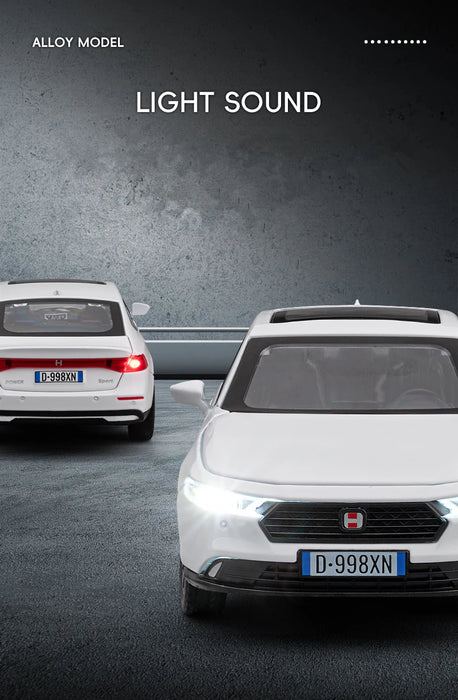 New 1:32 HONDA Accord Alloy Car Model Diecasts Metal Vehicles Car Model High Simulation Sound and Light Collection Kids Toy Gift