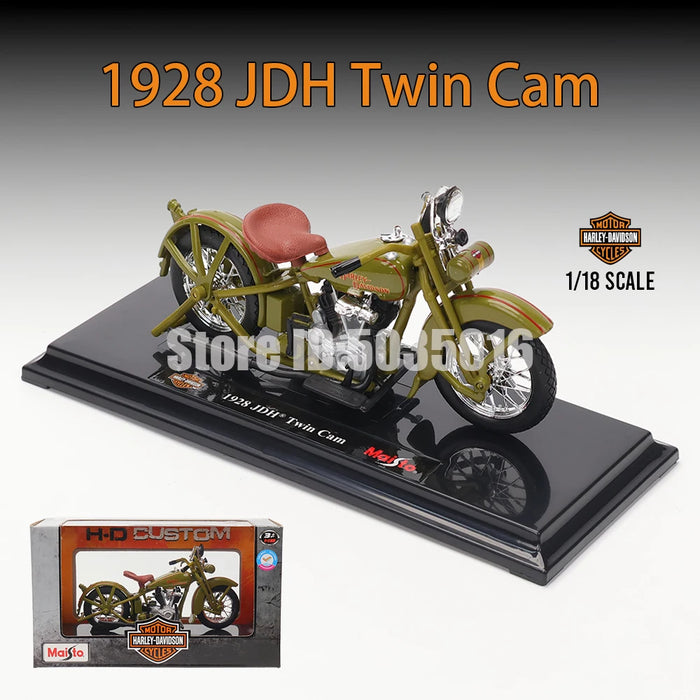 Maisto 1:18 Multiple styles Harley-Davidson 2013 FLHTK Electra Glide Ultra Limited Alloy Motorcycle Model Toy Car Collection