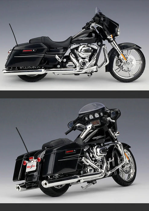 Maisto 1:12 Harley 2013 FLHRC Road King Classic Alloy Travel Motorcycle Model Diecast Classic Street Motorcycle Model Kids Gifts
