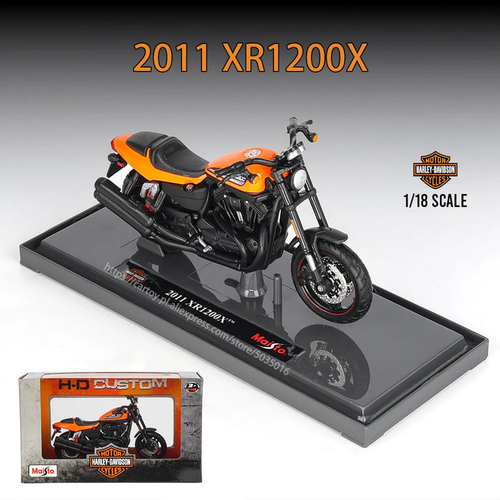 Maisto 1:18 Multiple styles Harley-Davidson 2013 FLHTK Electra Glide Ultra Limited Alloy Motorcycle Model Toy Car Collection