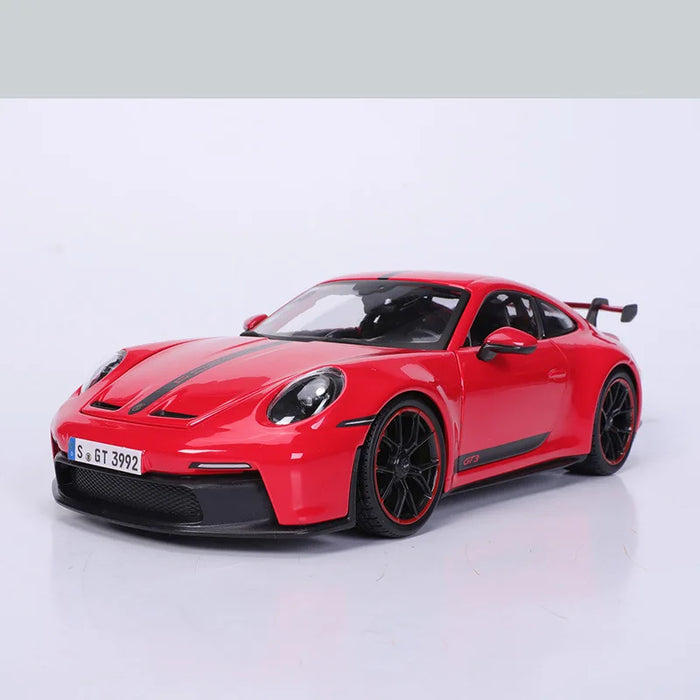 Maisto Porsche 911GT3 2022 Car Model 1:18 PORSHCE Classic Super Sports Car Alloy Luxury Vehicle Diecast Model Kid Toy Gifts