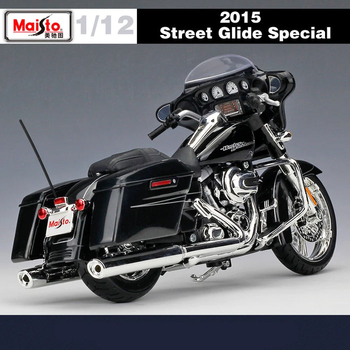 Maisto 1:12 Harley-Davidson 2015 Street Glide Special Alloy Motorcycle Model Diecast Classic Motorcycle Model Collectible Gifts