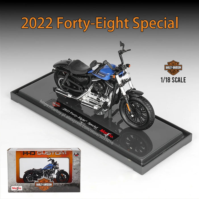 Maisto 1:18 Multiple styles Harley-Davidson 2013 FLHTK Electra Glide Ultra Limited Alloy Motorcycle Model Toy Car Collection
