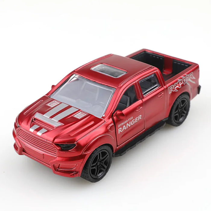 (bagged) 1:36 Alloy Car Model modeling Vehicle Pickup Ford F150 Pull Back Car Ornaments Collection Toys For Boy child