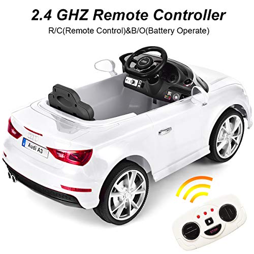 12V Battery Powered Ride-On Vehicle, Manual/Parental Remote Contro