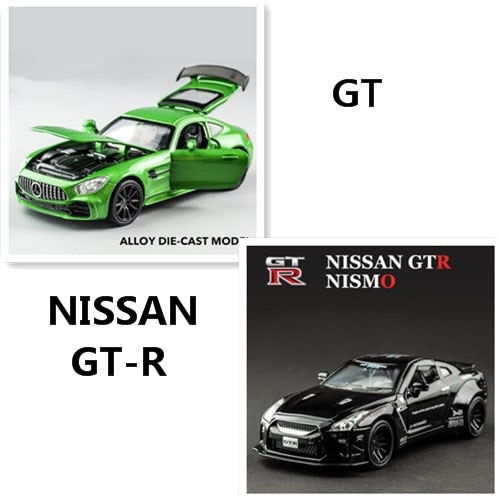 1:32 AMG Nissan GTR  Model Cars