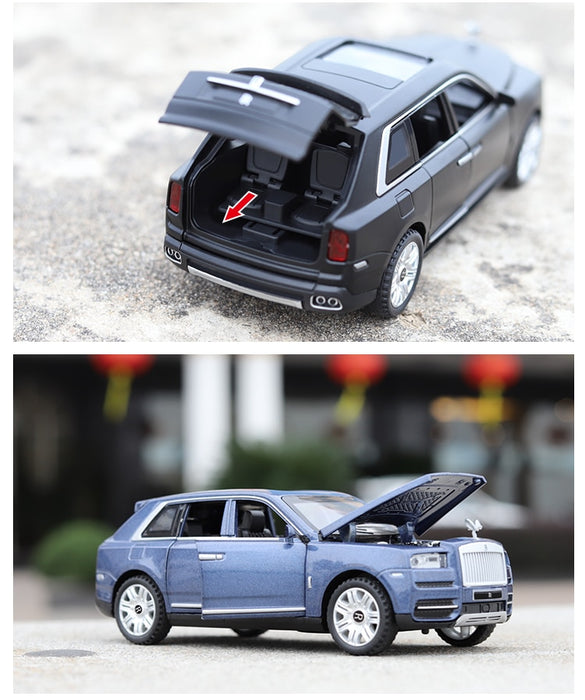 1:32 Rolls- Royce Cullinan Diecasts with Light and Sound