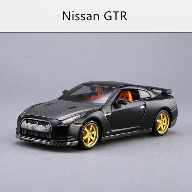 1:24 Nissan GTR Sports Car 2009 Nissan GTR sports car