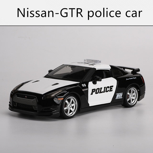 1:24 Nissan GTR Sports Car 2009 Nissan GTR sports car