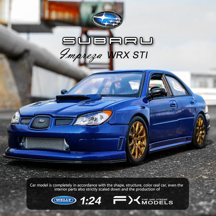 1:24   Subaru - Impreza Dark blue