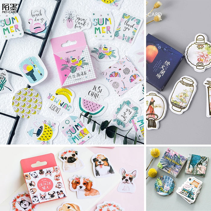 45 pcs/Box Various Stickers