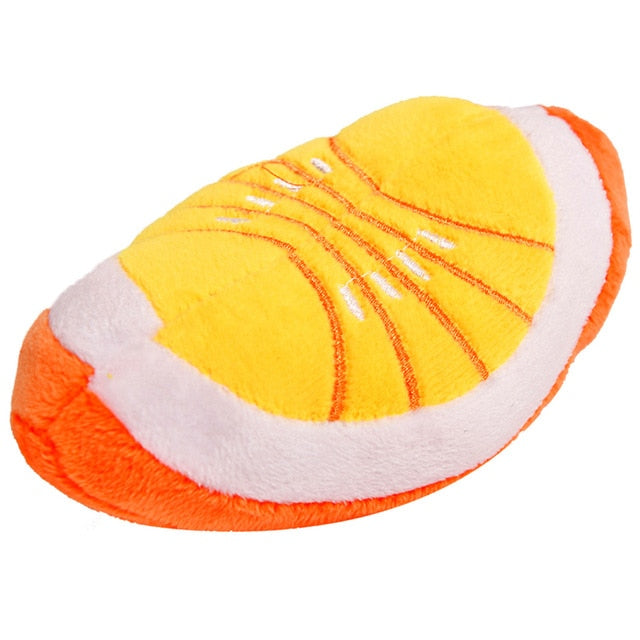 Chew Squeaker Squeaky Toy Stuffed Squeaking Pet Toy Animals Cartoon Dog Toys Cute Plush Puzzle For Dogs Cat For Pet Supplies