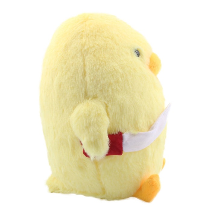 Animal Duck Soft Stuffed Toys 25cm Cartoon Duck With Knife Plush Doll For Kids Gift