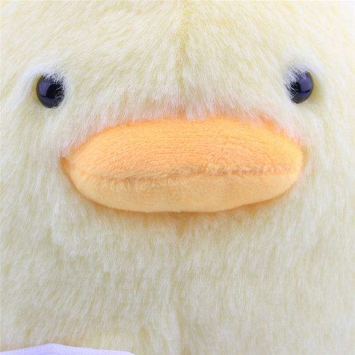 Animal Duck Soft Stuffed Toys 25cm Cartoon Duck With Knife Plush Doll For Kids Gift