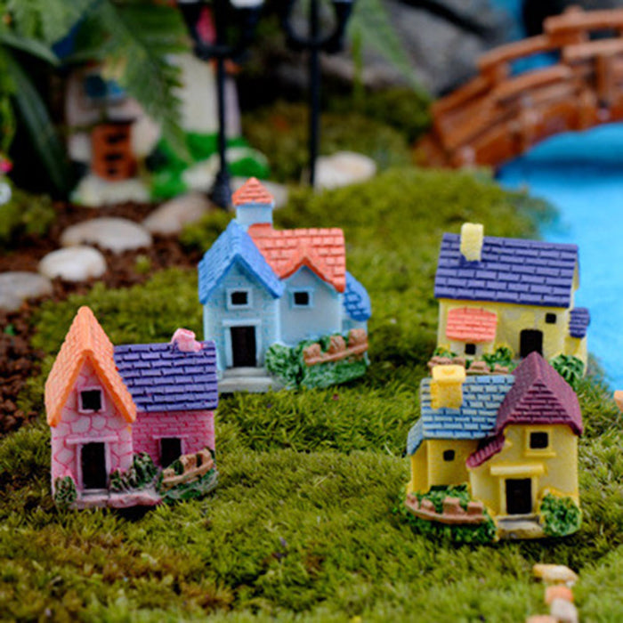 Mini Castle Small House Miniature