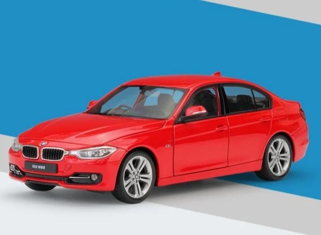 1:24 BMW 335i Alloy Car Mode