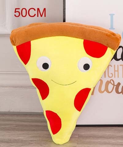 French Fries Pillow Baby Pizza Pillow Plush Toys Kids Dolls Birthday Gift Soft Cushion Pillow Boy Girl Gift Present Children Toy