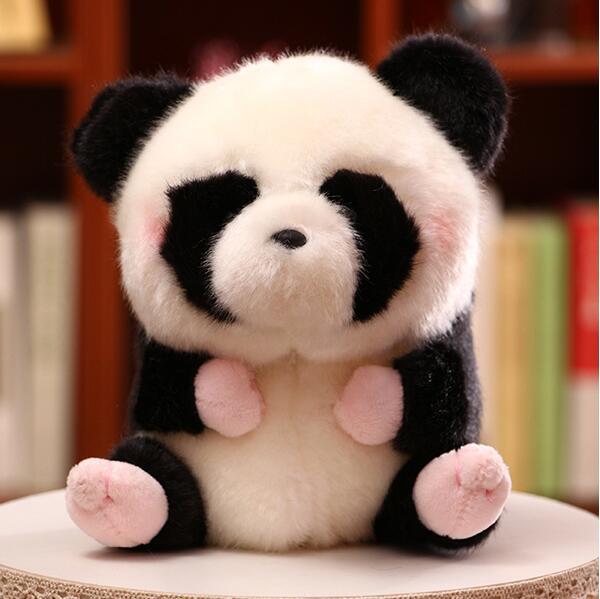 stuffed simulation animal soft doll pig plush toy plush panda rabbit hamster penguin plush toy ball children small size toy