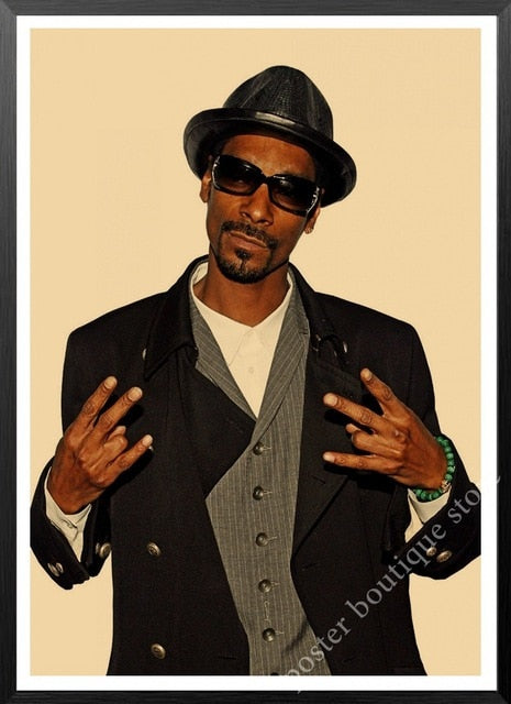 Snoop Dogg posters, Hip Hop rapper Singer sticker