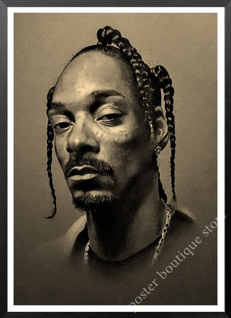 Snoop Dogg posters, Hip Hop rapper Singer sticker