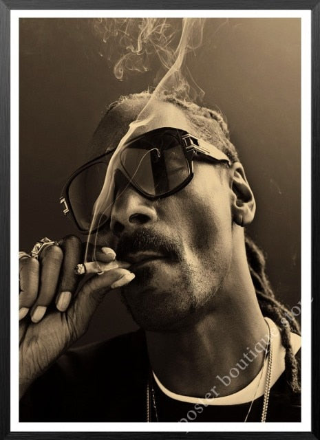 Snoop Dogg posters, Hip Hop rapper Singer sticker