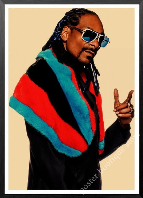 Snoop Dogg posters, Hip Hop rapper Singer sticker