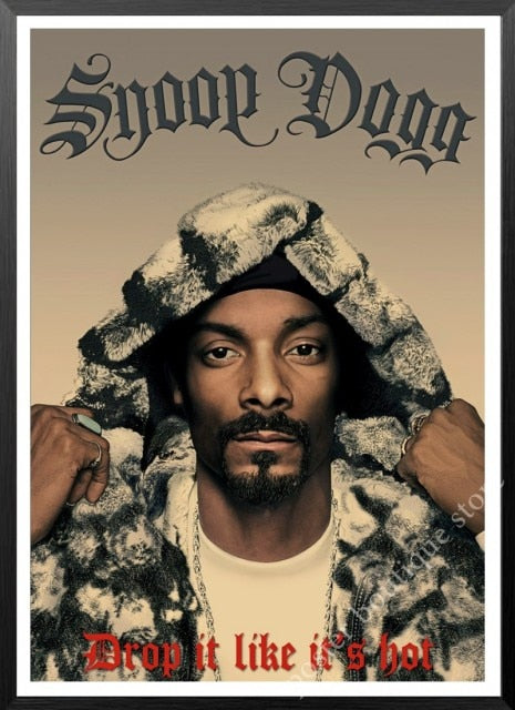 Snoop Dogg posters, Hip Hop rapper Singer sticker