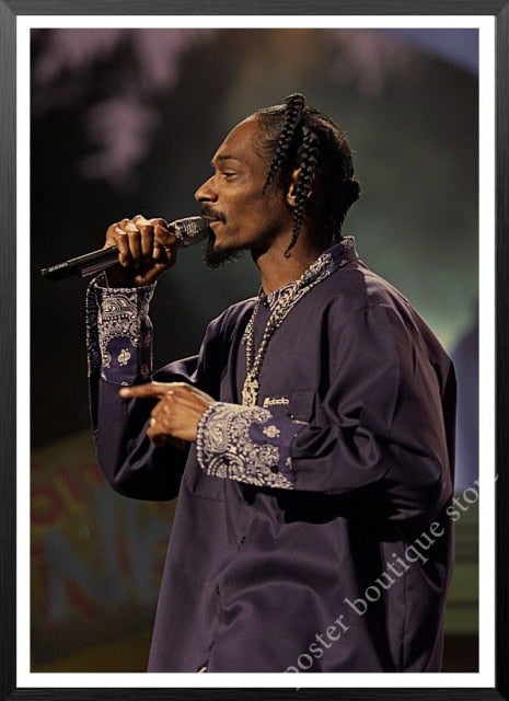 Snoop Dogg posters, Hip Hop rapper Singer sticker