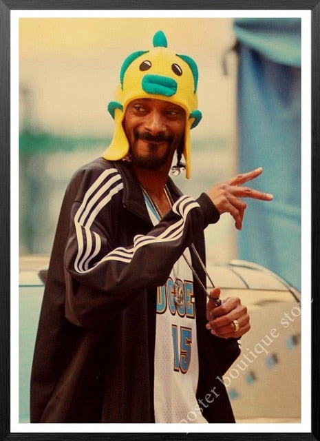 Snoop Dogg posters, Hip Hop rapper Singer sticker