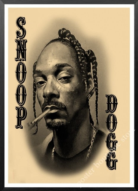 Snoop Dogg posters, Hip Hop rapper Singer sticker