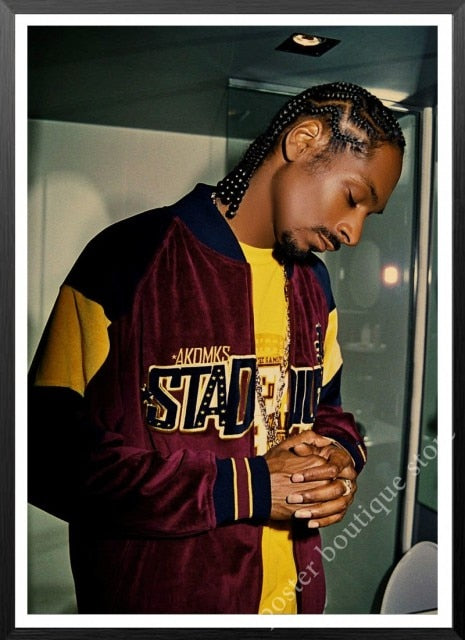 Snoop Dogg posters, Hip Hop rapper Singer sticker