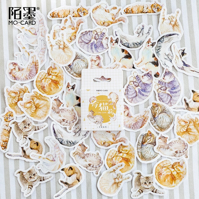 45 pcs/Box Various Stickers