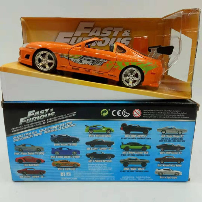 1/24 Fast F8 Diecast Metal Alloy Car Brian's