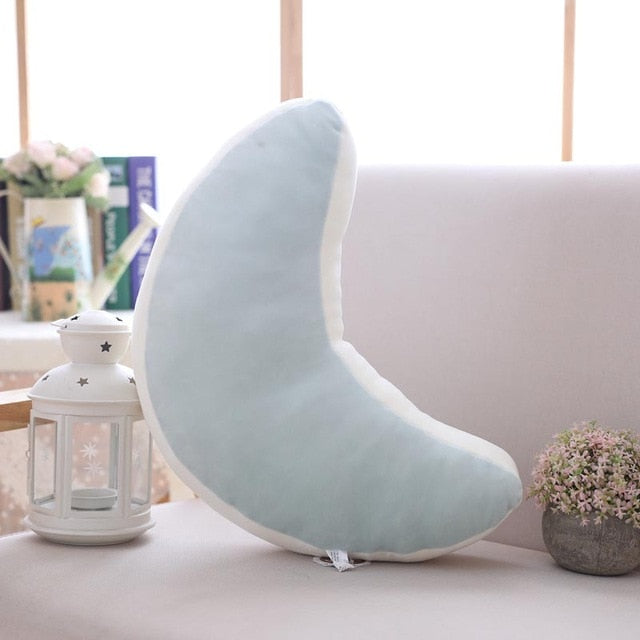 round shape stuffed soft ball pillow candy color cloud star moon rainbow pillow cushion home sofa decor pillow gift for friend