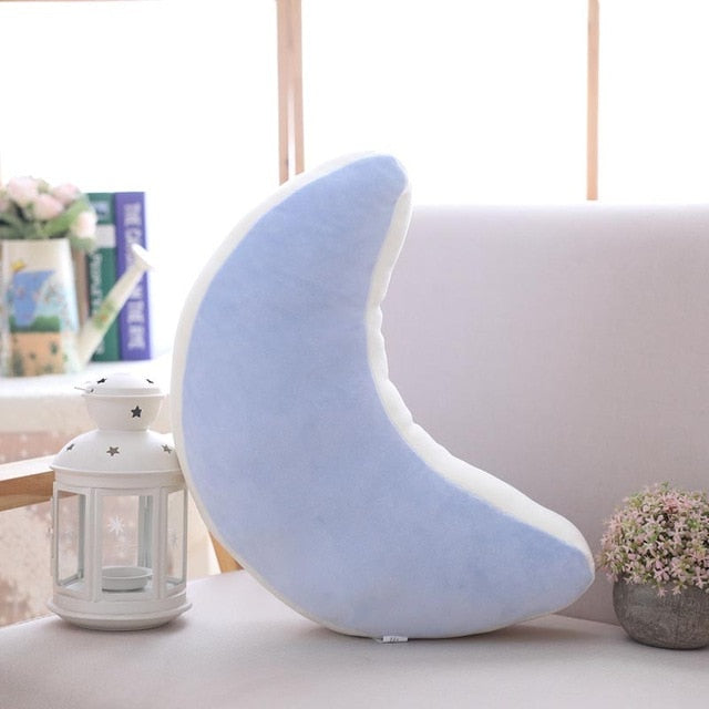round shape stuffed soft ball pillow candy color cloud star moon rainbow pillow cushion home sofa decor pillow gift for friend