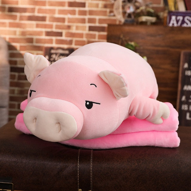 Pink Pig Doll Baby Software Pillow Cotton Pig Lovely Soft Down Plush Doll Stuffed Gift for Girlfriend
