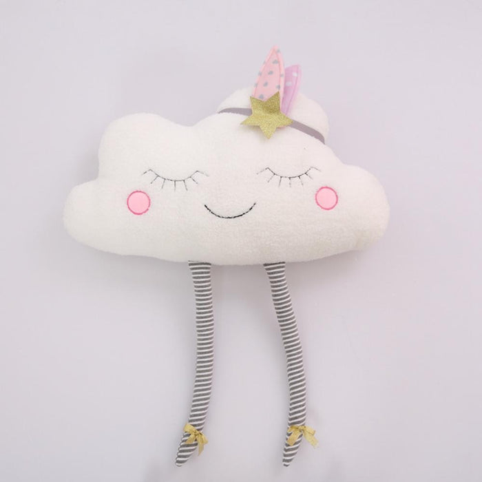 Cloud Plush Pillow Kawaii Cloud Stuffed Plush Toys Home Decoration Soft Cushion For Children Baby Kids Pillow Girl Gift