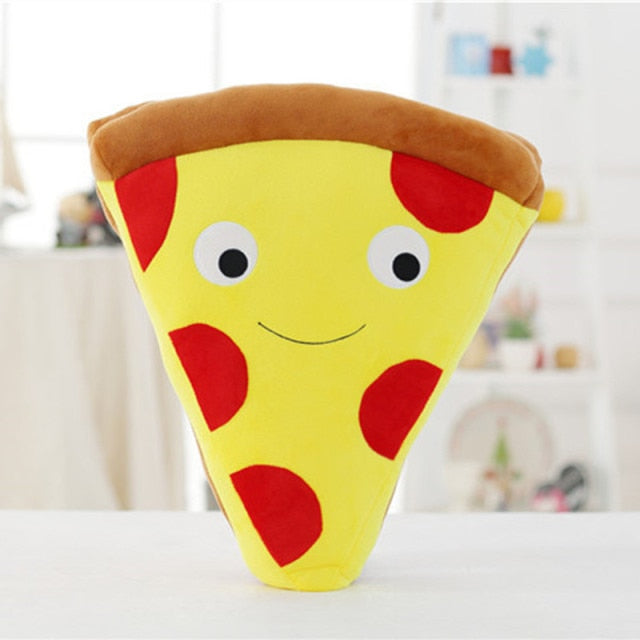 Pillow of Fries Pizza Food Plush Toy Christmas Gift for Kids 30/50cm Stuffed Soft Kawaii  Decoration Doll Valentine Present