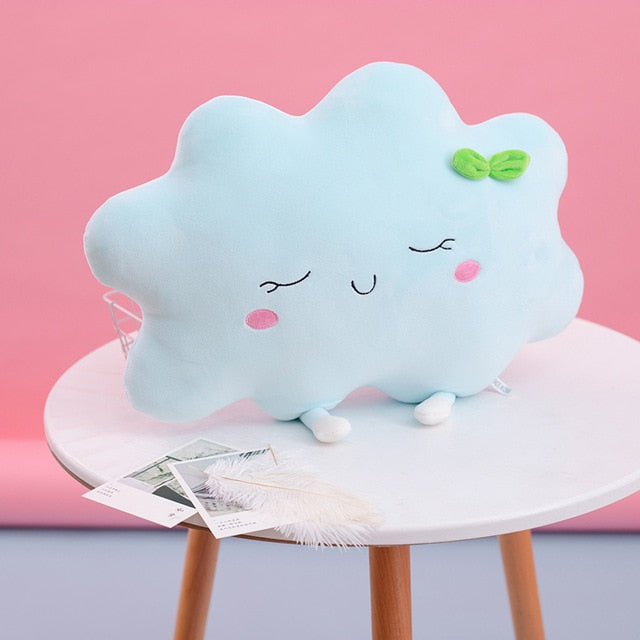 Sun Cloud Toy Car Pillow Home Decor Cute Sun Cloud Plush Pillow Stuffed Soft Creative Plush Kids Toys