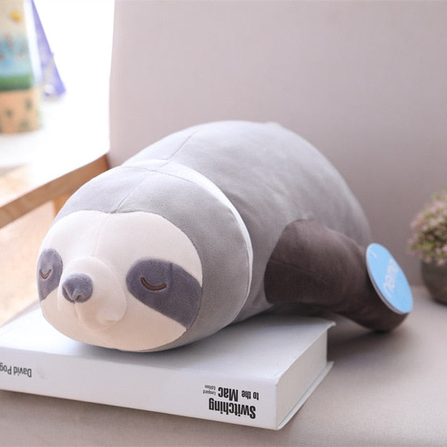 Sloths Soft Toy Cute Stuffed Sloth Toy 65-100CM Soft Simulation New Plush Animals Plushie Doll Pillow for Kids Birthday Gift
