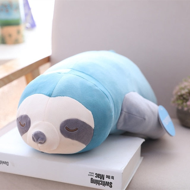 Sloths Soft Toy Cute Stuffed Sloth Toy 65-100CM Soft Simulation New Plush Animals Plushie Doll Pillow for Kids Birthday Gift