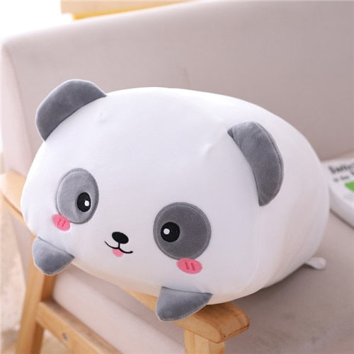 9 Styles Animal Sweet Dinosaur Elephant Deer Stuffed Doll Baby Pillow Gift Pig Cat Bear Plush Toy Soft Cartoon Panda Hamster
