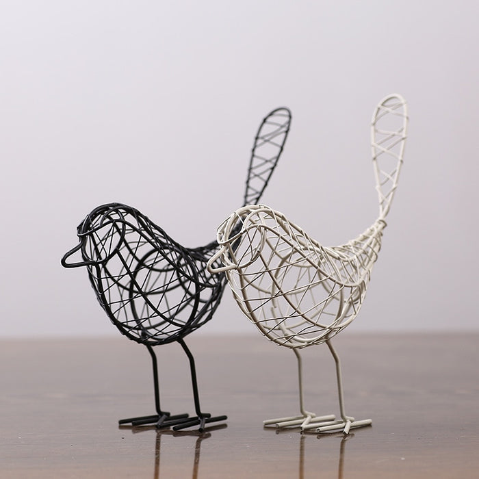 Iron Bird Figurines Miniature