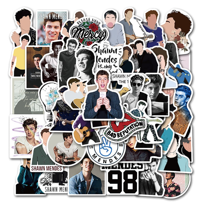 50PCS Shawn Mendes Singer Stickers