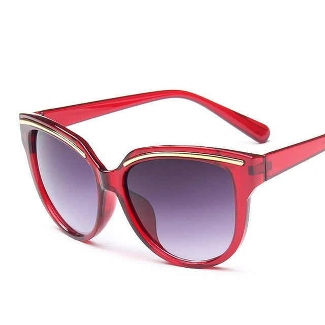 vintage Cat Eye black clout goggles Glasses women's brand designer marque de luxe sunglasses 2020 oculos de sol feminino