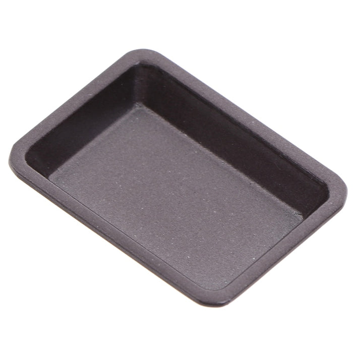 Simulation Tray Model 1/12 Dollhouse Mini Metal Plate Miniature Accessories Kitchen Toys for Doll House Decoration