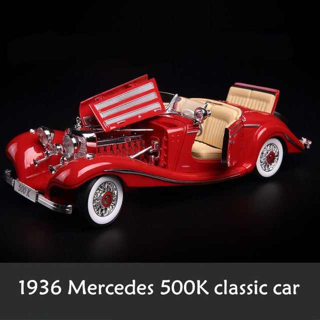1:18 Mercedes 500K Classic Car